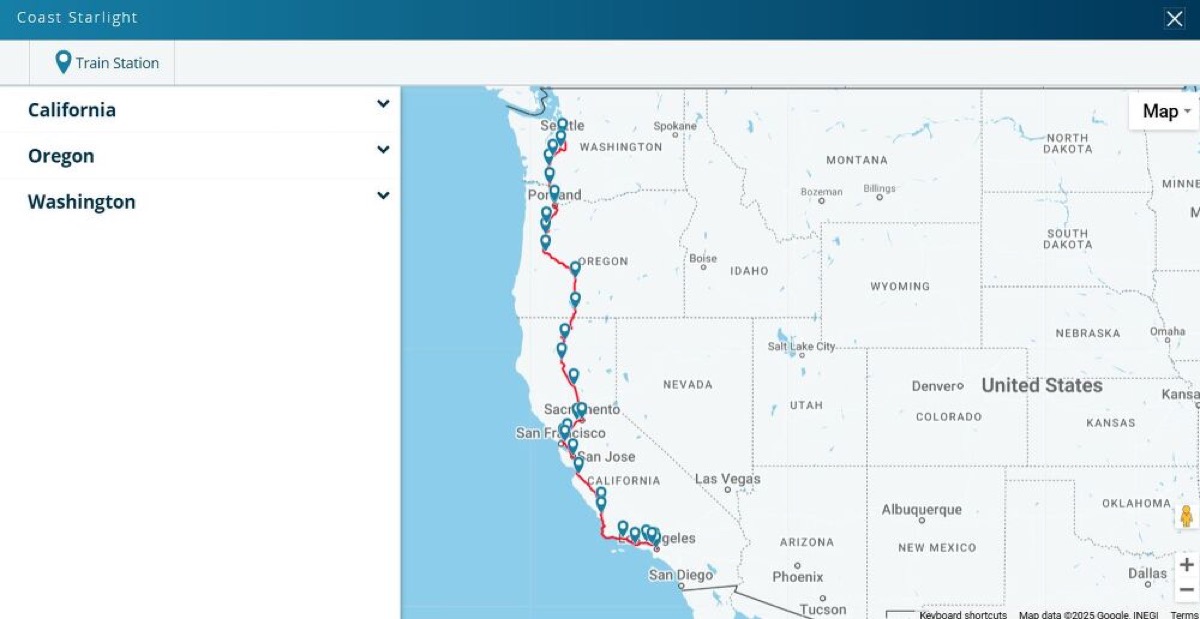 Image Credit: Amtrak